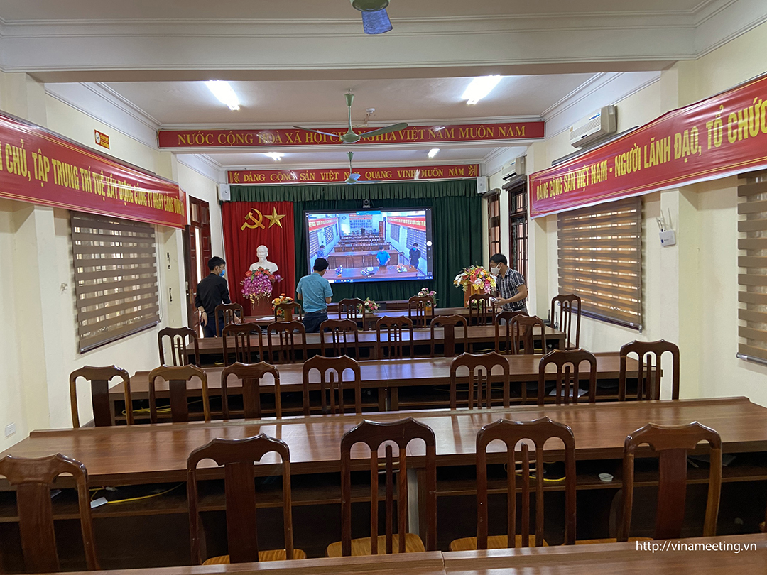 Các giải pháp hội nghị trực tuyến đối với các bộ ban ngành tại Việt nam